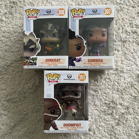 Pop Games! “Overwatch” Collectible Figures (Set of 3) - Picture 1 of 8